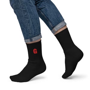 Embroidered socks\Chaussettes