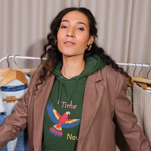 ユニセックス エコ ラグラン パーカー\Sweat à capuche raglan écologique uniquee