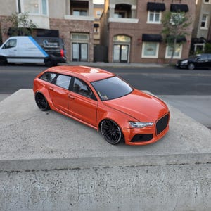 1/10 200mm Custom Paint Audi Wagon with front/rear light bucket rc body shell only for 4tec drift mst hpi d10 sd3 and drift Nitro  chassis