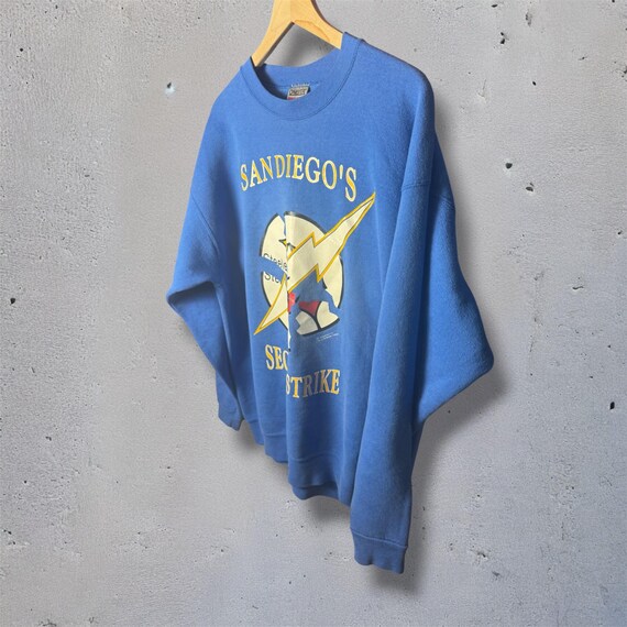 Vintage San Diego Chargers “Second Strike” NFL Crewneck Sweater