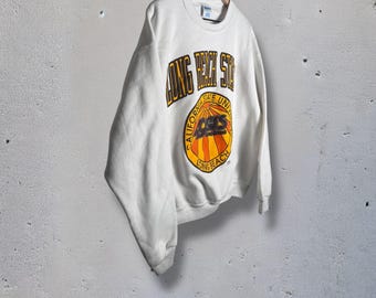 Vintage CSULB California State University long Beach trui met ronde hals