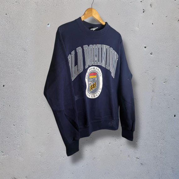 Vintage Old Dominion University Crest Crewneck Sweater