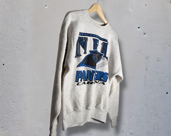 Vintage Carolina Panthers NFL-trui met ronde hals