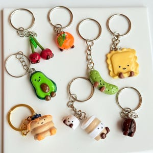 Polymer Clay Keychain - Etsy