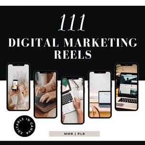Faceless reels, digital marketing, master resell rights, MMR, PLR, passive income, faceless digital marketing