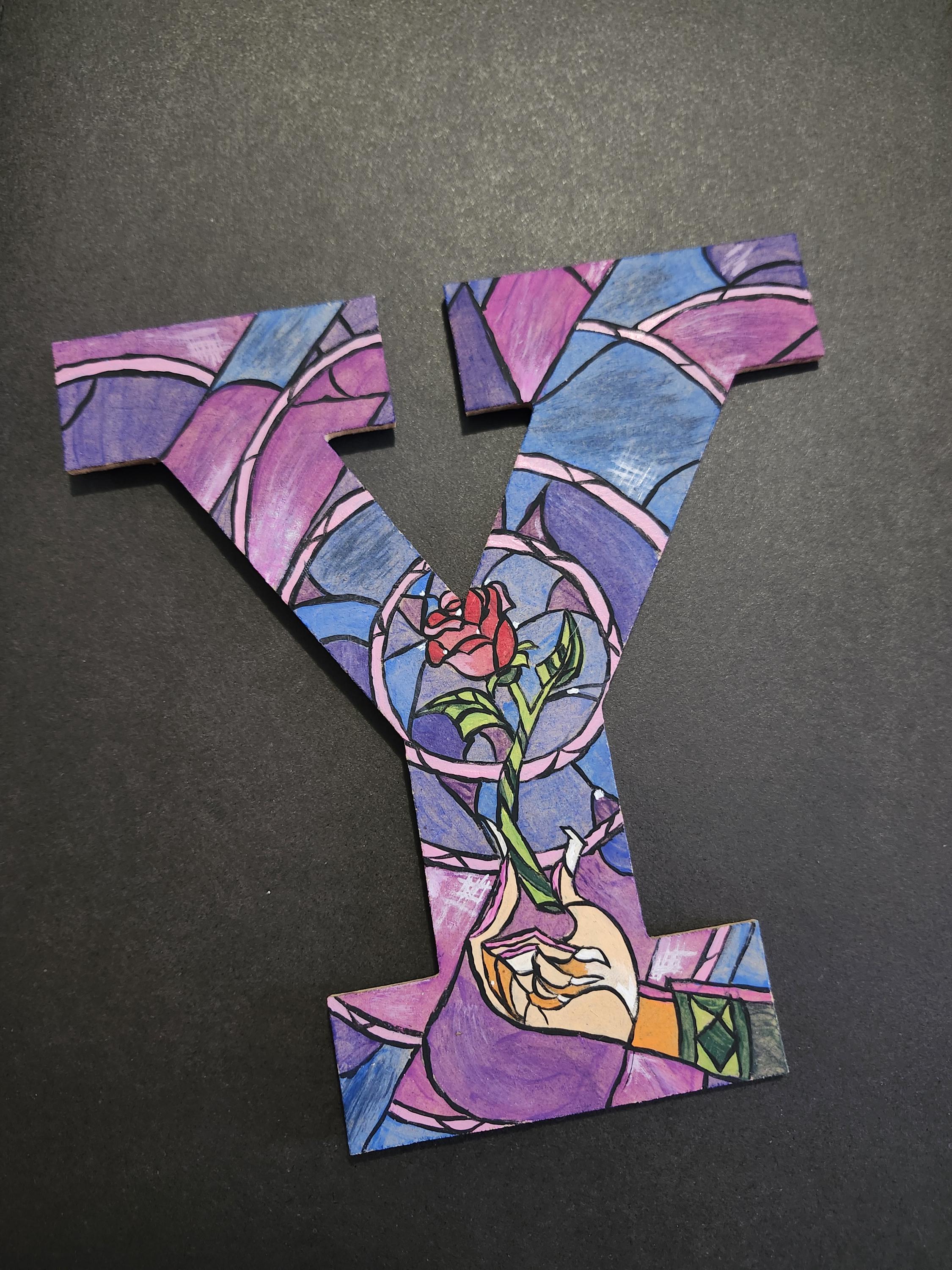 Custom Hand Painted Wooden Letters - Etsy