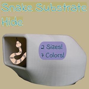 Snake Burrow Under Substrate Hide For Lizards Snakes And Other Reptiles