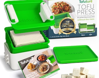 Tofuture Tofu Press - The Original and Best Tofu Press for Easy, Mess-Free Tofu Preparation.