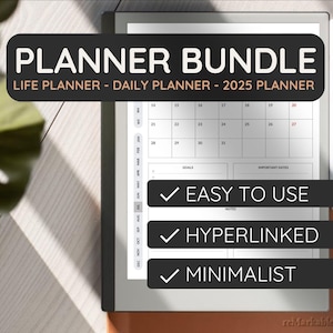 Remarkable templates | Remarkable planners | Remarkable bundle | Planners remarkable | Remarkable to do | PDF Planner bundle