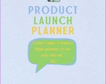 Modèle de planificateur de lancement de produit | Cahier d'exercices pour le lancement d'une entreprise numérique | Marketing et planification des ventes PDF | Téléchargement à remplir