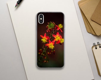 Orange Flower iPhone Bio case