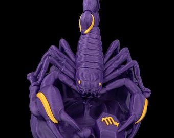 Zodiac statue Scorpio gift idea decoration statue 3D printed Unusual gift idea with WOW effect in massive color effects