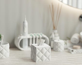 Decoration tissue dispenser - dispenser for tissues in endless colors - beautiful decoration optical enhancement for your home