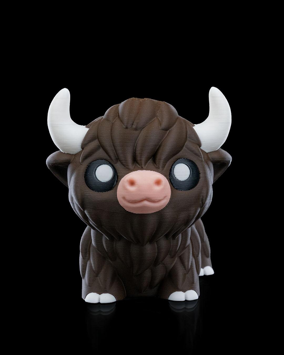 Movable Highland Cow - Fidget Animal - Desk Toy - Sensory Gift ASMR ...