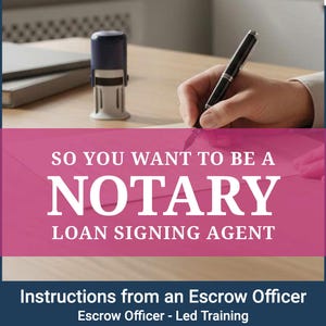 Loan Signing Agent Script Pack - What to say at Every Refinance Closing - E-Book + Visual Guides - Escrow Officer Training (2026)