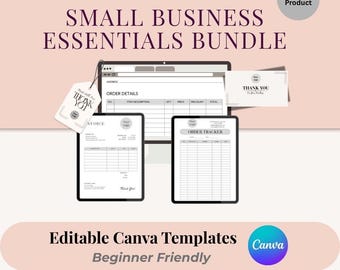 Kleine Business Essentials | Bearbeitbare Canva-Vorlagen (Digitaler Download)