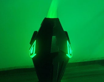 Valorant Viper Q - Poison Cloud Rauch RGB Licht Cosplay / 3D Gedruckt / Valorant Game Cosplay / Lebensgröße