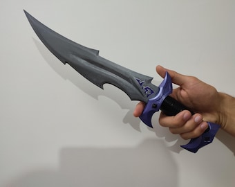 Valorant Reaver Messer / 3D gedruckt / Valorant Game Cosplay / 1:1 Lebensgröße
