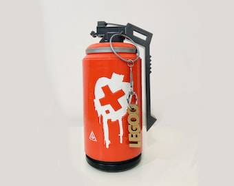 Valorant Ace Bomb Shaker - Wasserflasche / 3D Gedruckt / Valorant Spiel Cosplay / Lebensgröße