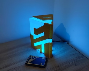 Valorant Chamber Rendezvous RGB Led Schreibtischlampe, Nachtlicht / 3D Gedruckt / Valorant Spiel