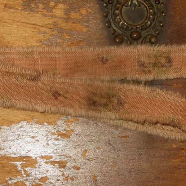 Tea Stained Fabric Etsy