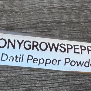 Datil Hot Pepper Powder – Fiery Datil Peppers! Homegrown in Gulfport, Fl!