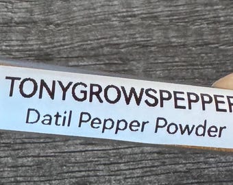 Datil Hot Pepper Powder – Fiery Datil Peppers! Homegrown in Gulfport, Fl!
