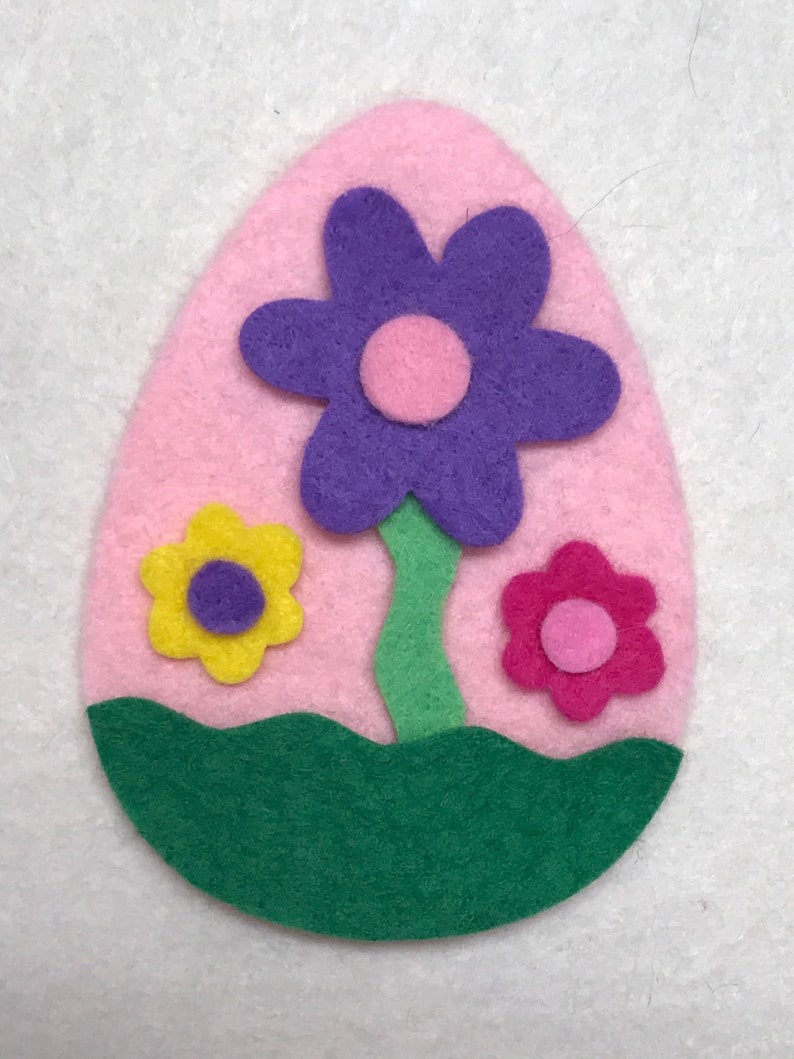 Patchwork Felt Egg House DIY Kit, Patchwork Egg