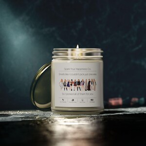 Perfect gift for a Swiftie: All the eras COMBINED! Swifties will be delighted! Candle coconut Wax, Multi-Size, Home Decor, Aromatherapy