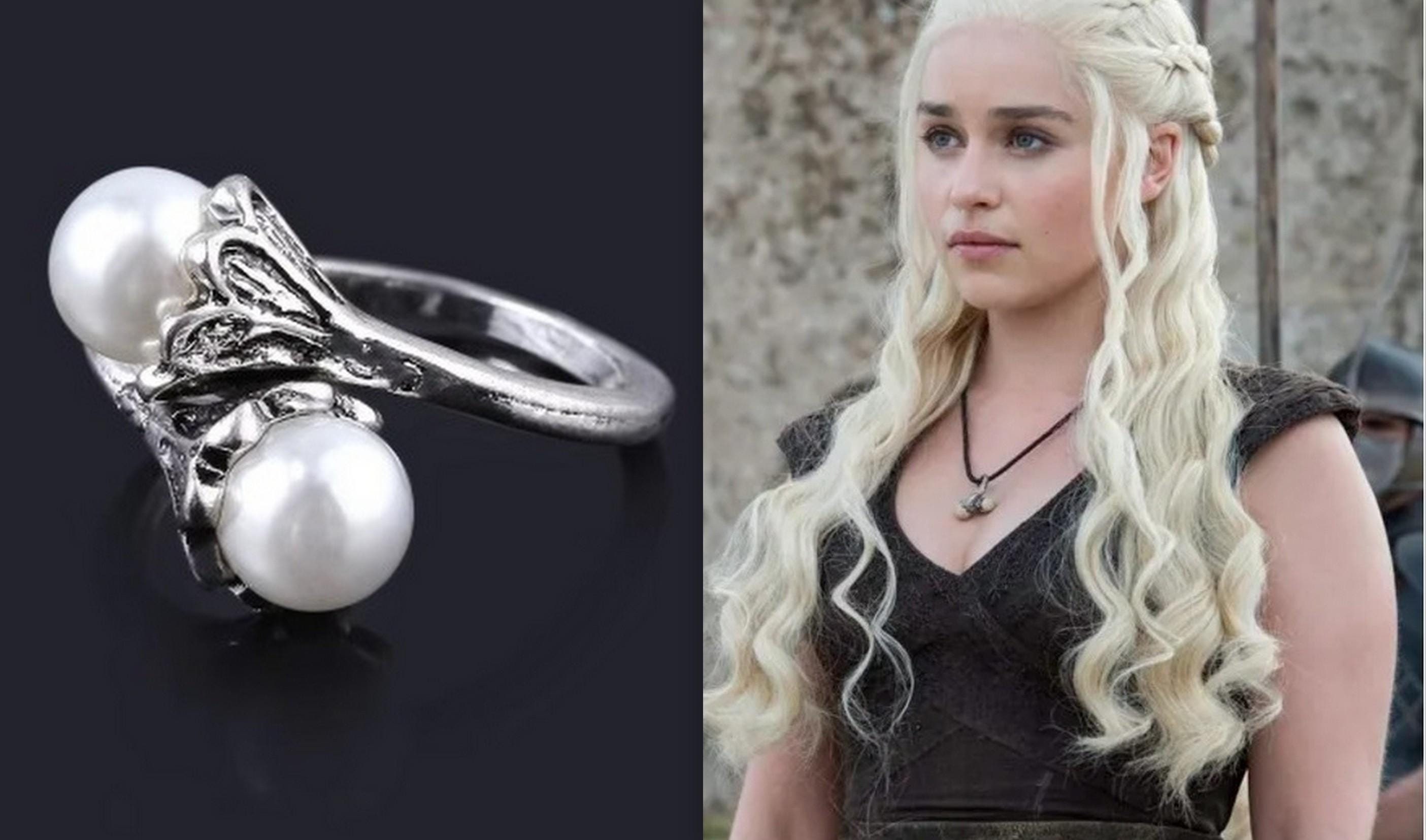Adjustable Dragon Ring, Daenerys Targaryen Inspired Dothraki Wedding Ring
