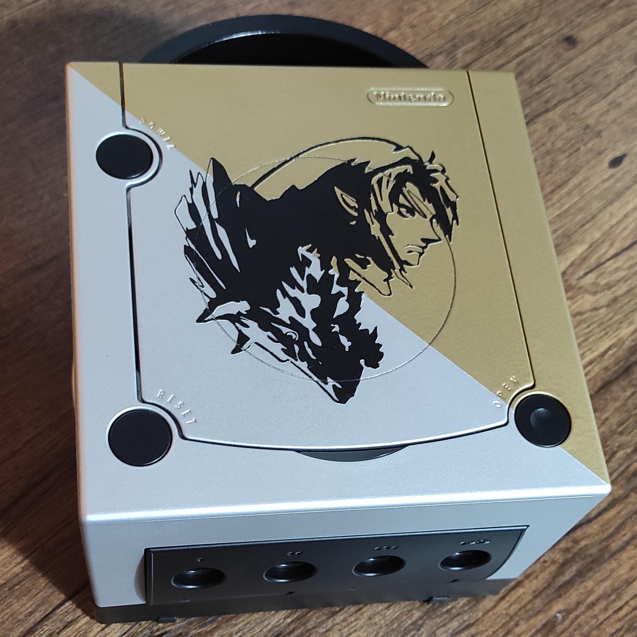 console nintendo GameCube custom twilight princess legend of zelda ngc retro gaming vintage link ganon