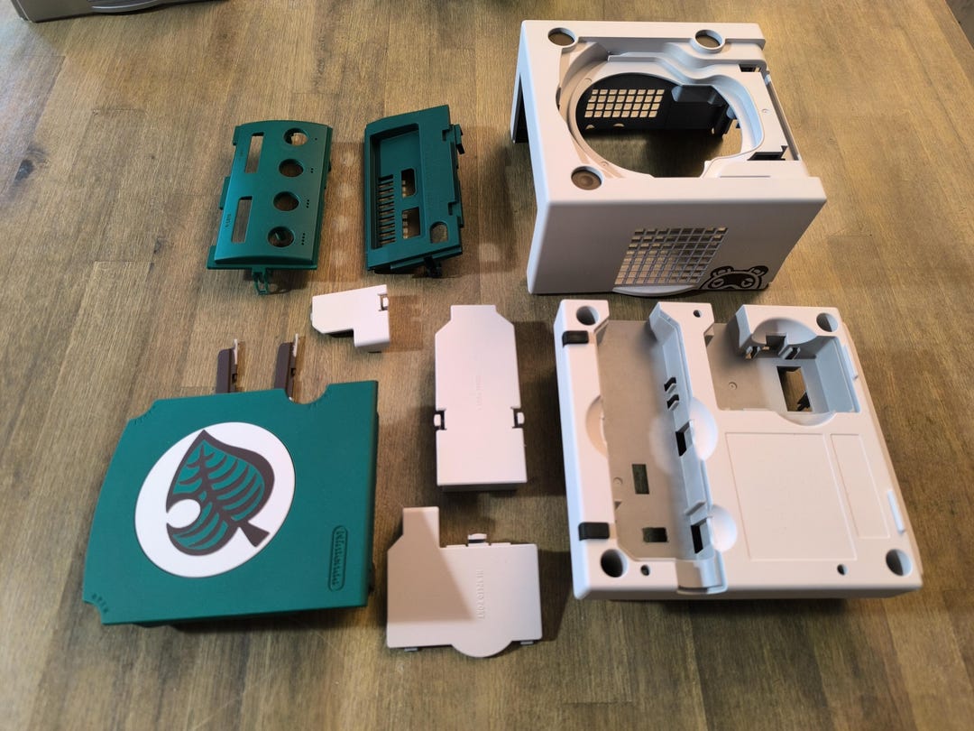 Nintendo Gamecube Full Shell Only Custom Animal Crossing Ngc Retro ...