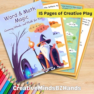 The Ultimate Wizard Activity Book: Spells, Words & Math for Ages 7+