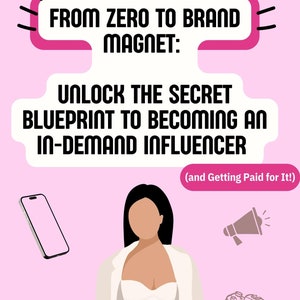 The Influencer Success Blueprint (PDF eBook) – Grow Your Audience & Land Paid Brand Deals (Instant Download)