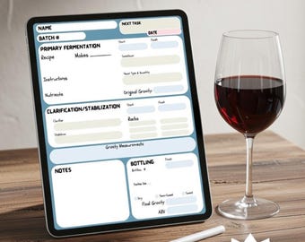 Brewing Log - Digital (.pdf)