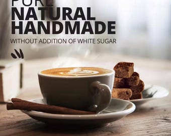 Cubos de melaza pura Gula: naturales y hechos a mano, sin azúcar blanco añadido (orgánicos)