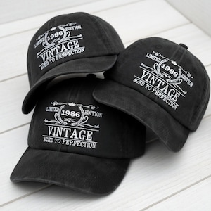 NIB “Vintage 1925 Aged to Perfection” Cap Vintage 1925 Limited Edition Hats for Men Women, 101th  main image 3