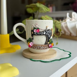 Sewing Machine Mug | 250ml Ceramic Cup | Gift for Seamstress & Crafters