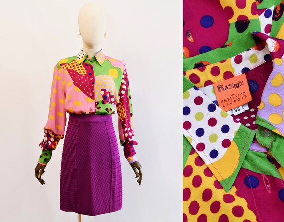 CHRISTIAN LACROIX shirt, Christian Lacroix Bazar b