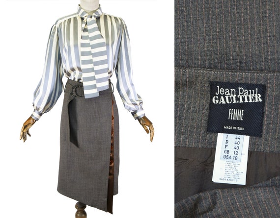 JEAN PAUL GAULTIER skirt, Gaultier Wrap Half Skir