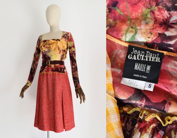 GAULTIER haut, vintage Jean Paul Gaultier Maille