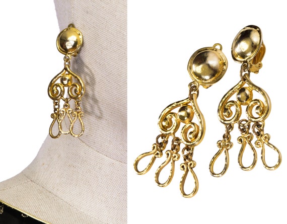 EDOUARD RAMBAUD earrings, Vintage Edouard Rambaud