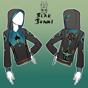 Aventurine casual cosplay printed fabric hoodie or sweatshirts