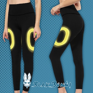 Umbreon cosplay  printed fabric leggings