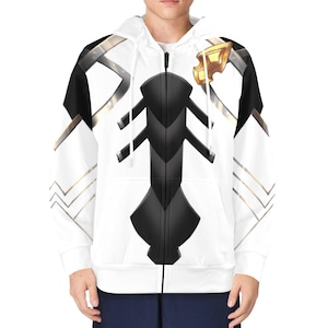 Corrin Fates cosplay inspired printed fabric hoodie or sweatshirt