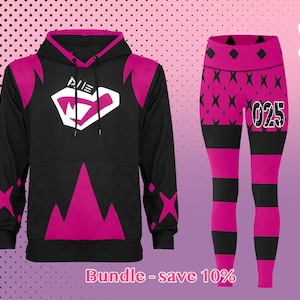 Team yell cosplay bundle sweatshirt and leggings or sweatpants - save 10%