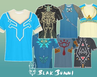 リンク ゼルダ ミドナ カジュアル コスプレ プリントTシャツ