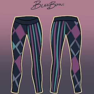 Leggings de tela con estampado Molly