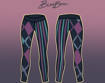 Molly printed fabric leggings