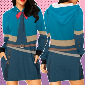 Marcille cosplay inspired printed fabric hoodie or sweatshirt